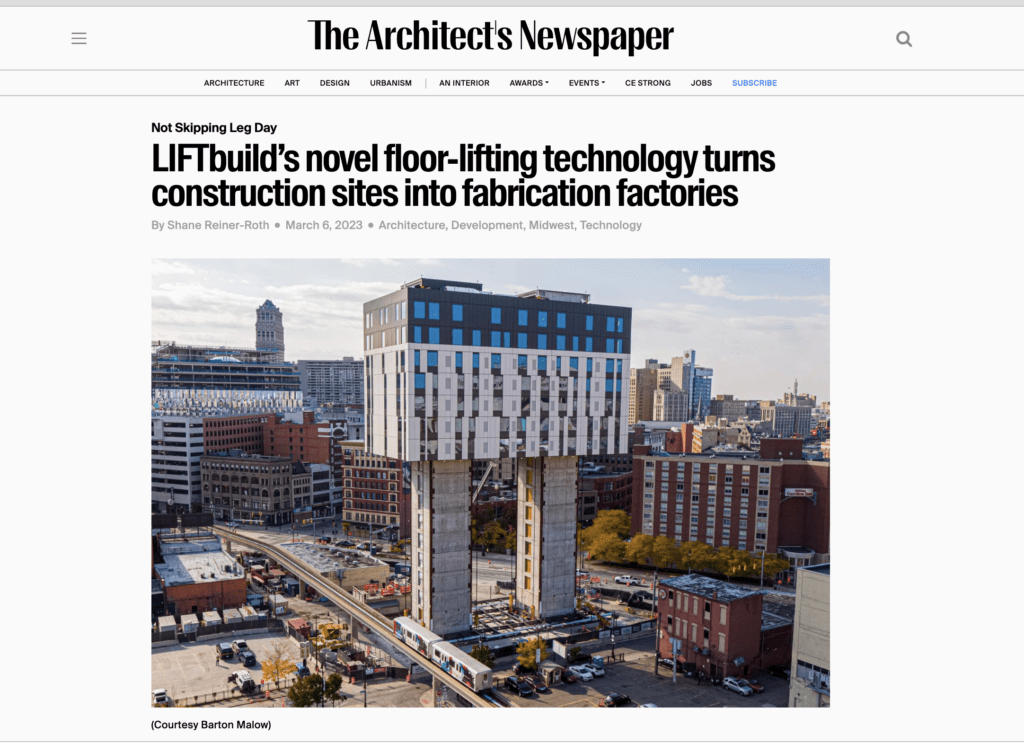 LIFTbuild - Architect's Magazine
